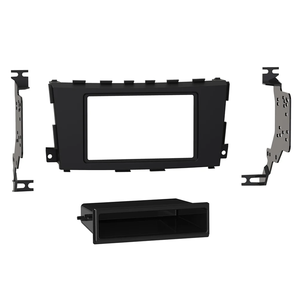 Metra Nissan Altima S/DDin Dash Kit ('16 - '18) (Black) 99-7617B by Audiomotivez