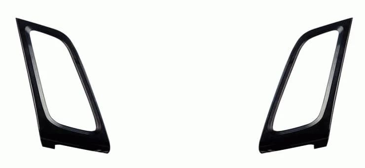 Metra High Gloss Black Vent Panels for 2012-Up Ford Focus (VP-5827HG) by Audiomotivez