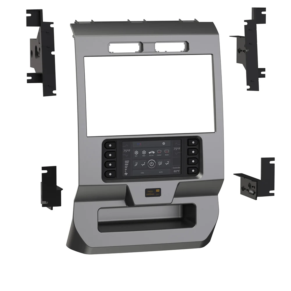 Metra Premium Ford Truck Pioneer 8" Dash Kit ('15 - '17) 108-FD1CH by Audiomotivez