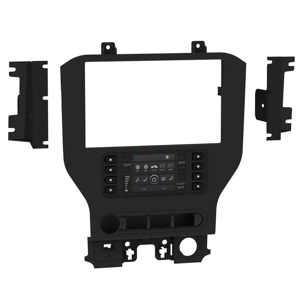 Metra Premium Ford Mustang Pioneer 8" Dash Kit ('15 - up) 108-FD5CH by Audiomotivez