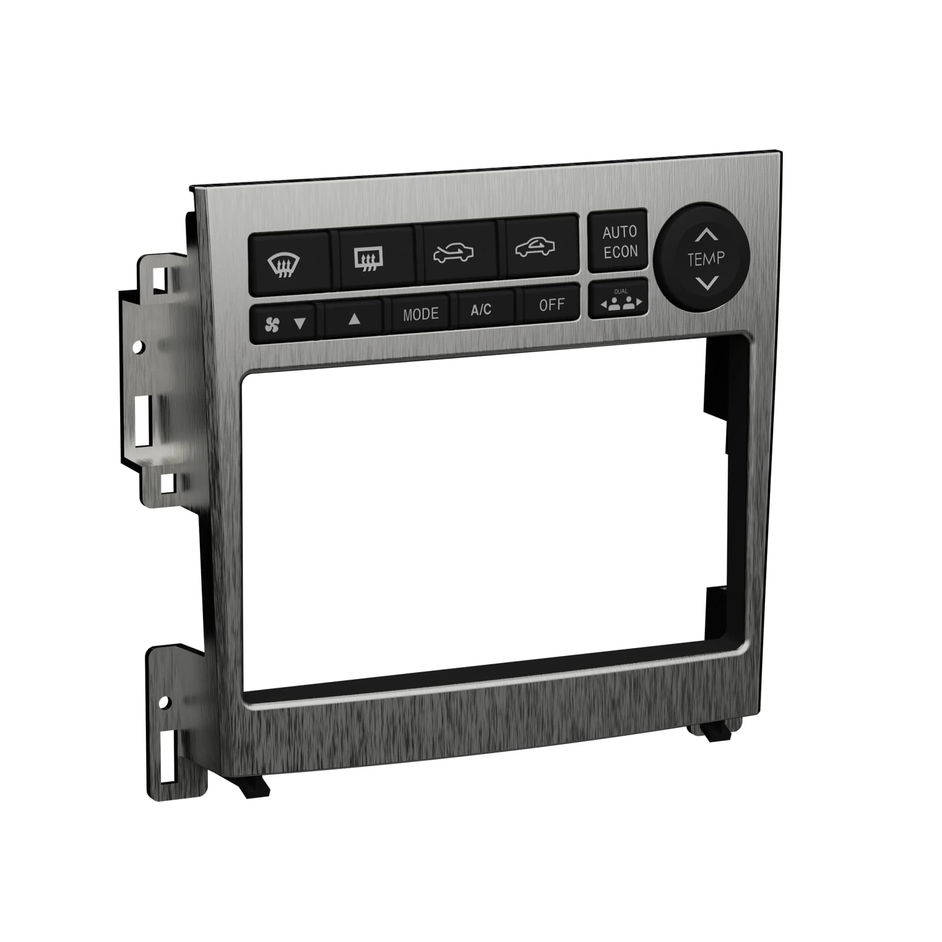 Metra Premium Infiniti G35 DDin Dash Kit (Brushed Aluminum) ('05 - '07) 95-7605A by Audiomotivez