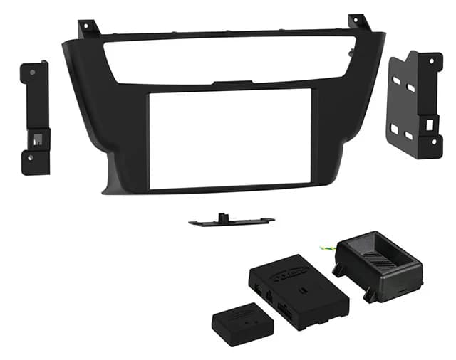 Metra Double-DIN Dash Kit for 2014-2016 BMW 3 and 4 Series without MOST Amp (95-9317B) by Audiomotivez