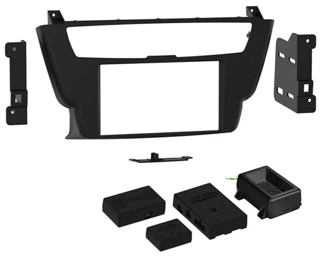 Metra Double-DIN Dash Kit for 2014-2016 BMW 3 and 4 Series with MOST Amp (95-9318B) by Audiomotivez
