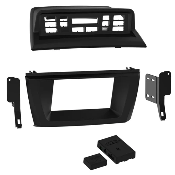 Metra Double-DIN Dash Kit for 2004-2010 BMW X3 without MOST Amp or Navigation (95-9324B) by Audiomotivez