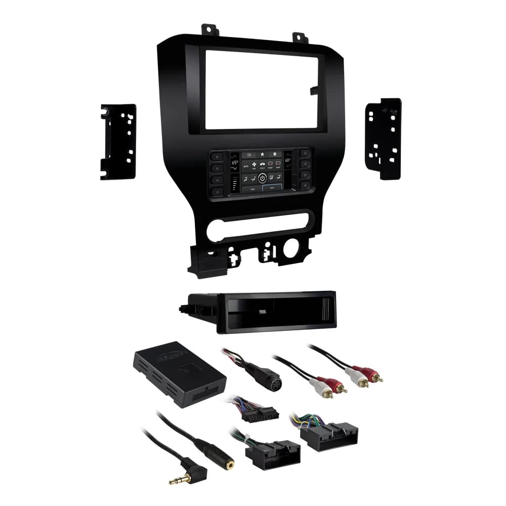 Metra Premium Ford Mustang w/ 8" Screen S/DDin Dash Kit ('15 - up) 99-5840CH by Audiomotivez