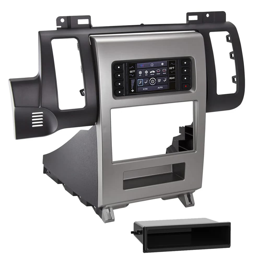 Metra Premium Ford Flex w/o NAV S/DDin Dash Kit (Black) ('10 - '12) 99-5842B by Audiomotivez