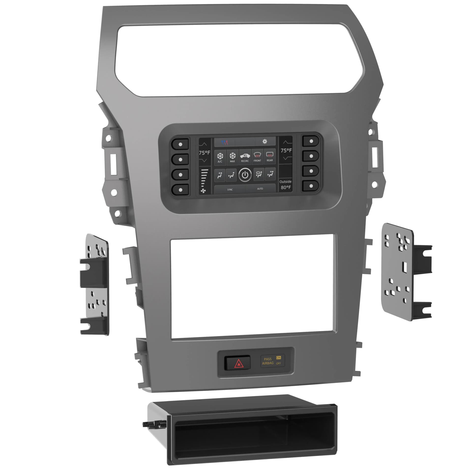 Metra Premium Ford Explorer w/ 4.2" Screen S/DDin Dash Kit ('11 - '15) - Special 99-5847CH by Audiomotivez
