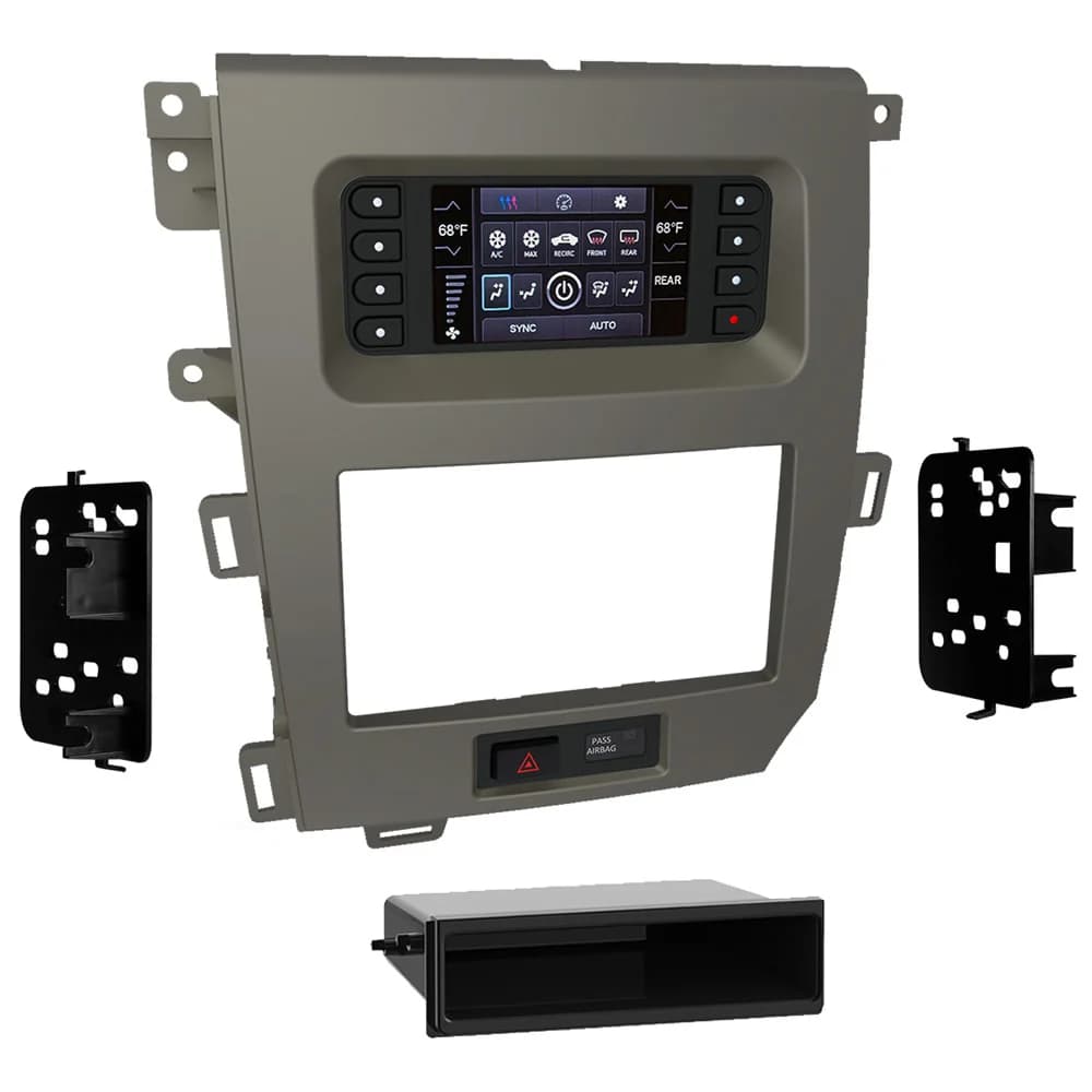 Metra Premium Ford Edge w/ 4.2" Screen S/DDin ('11 - '14) 99-5848CH by Audiomotivez