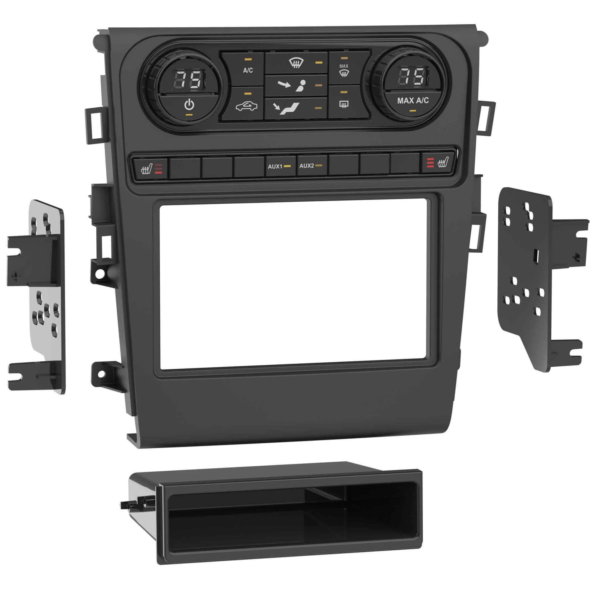 Metra Premium Ford Fusion S/DDin Dash Kit ('13 - '17) 99-5854B by Audiomotivez