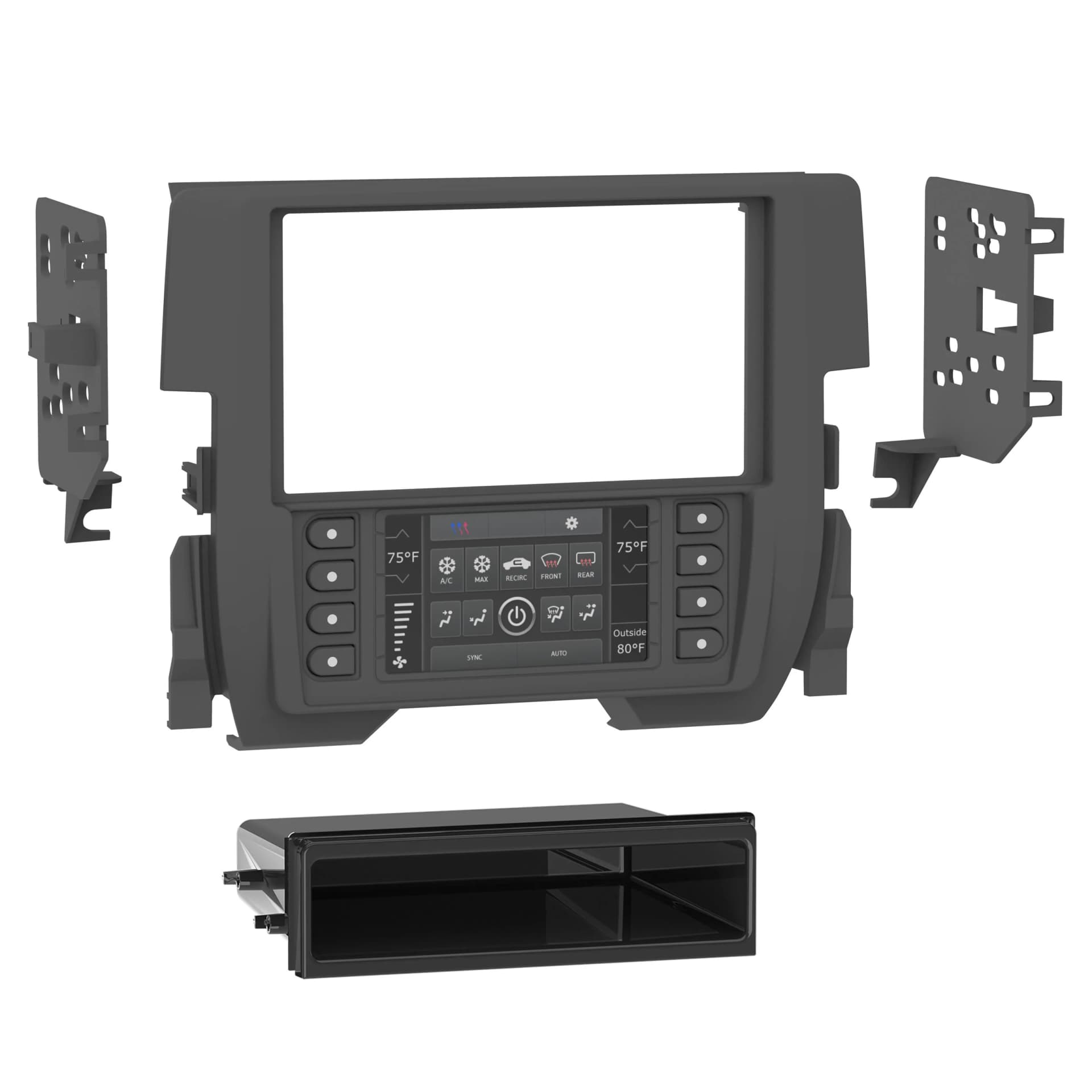 Metra Premium Honda Civic S/DDin Dash Kit ('16 - '21) 99-7821B by Audiomotivez