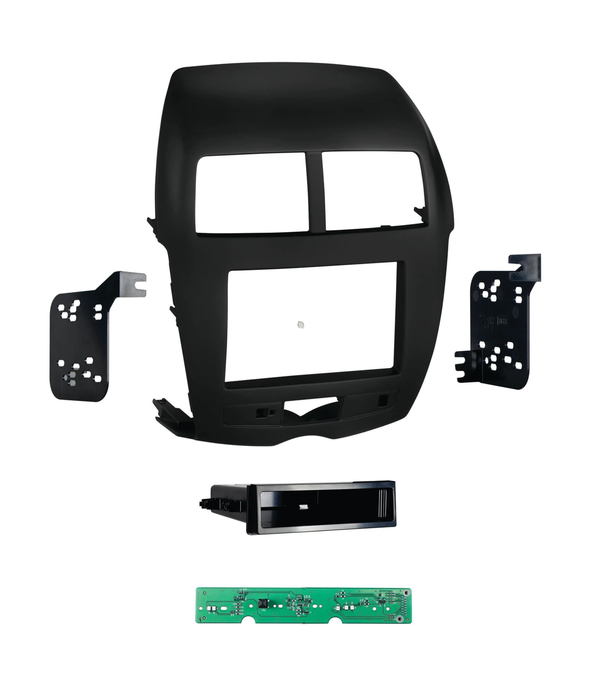 Metra Premium Mitsubishi Outlander Sport S/DDin Dash Kit (Matte) ('11 - 13) 99-7014B by Audiomotivez
