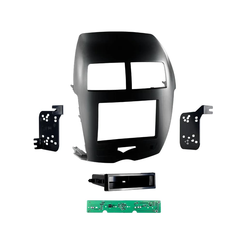 Metra Premium Mitsubishi Outlander Sport S/DDin Dash Kit (Gloss) ('11 - '14) 99-7014HG by Audiomotivez