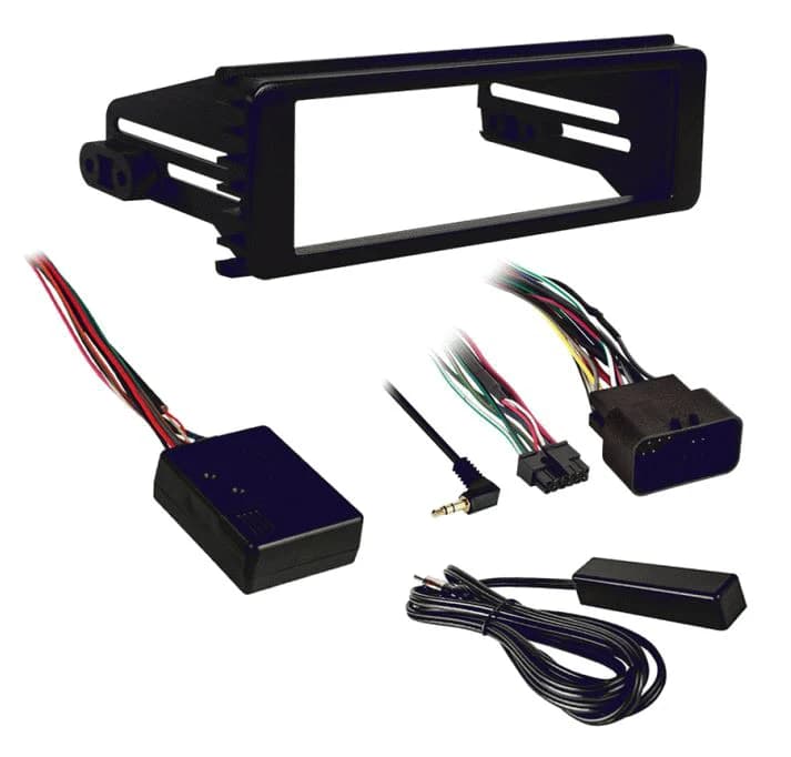Metra Single-DIN Radio Kit for 1998-2013 Harley-Davidson FLH & Road Glide (99-9613WR) by Audiomotivez