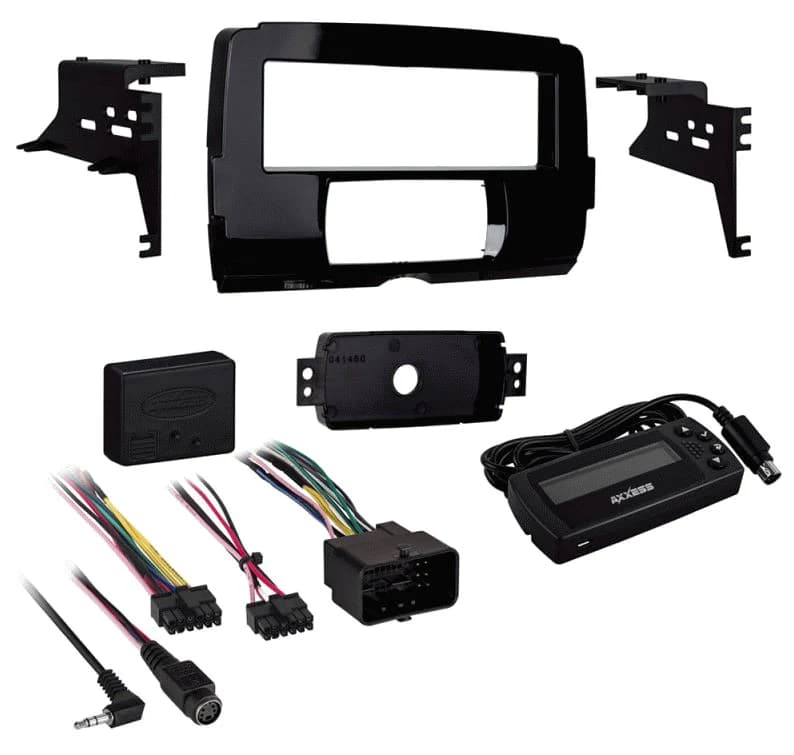 Metra Single-DIN Fairing Radio Kit for 2014-Up Harley-Davidson Touring (99-9700) by Audiomotivez