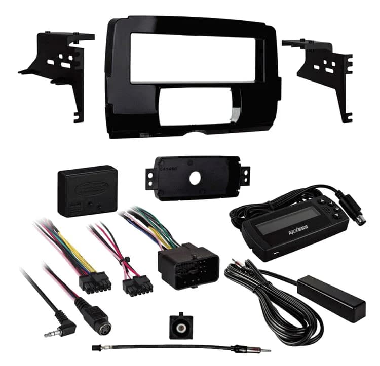 Metra Single-DIN Radio Kit with Handlebar Controls for 2014-Up Harley-Davidson (99-9714) by Audiomotivez