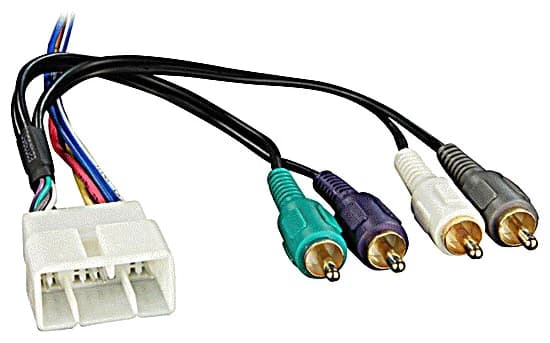 Metra Amp Bypass Harness for 2000-2002 Toyota Celica (70-8118) by Audiomotivez