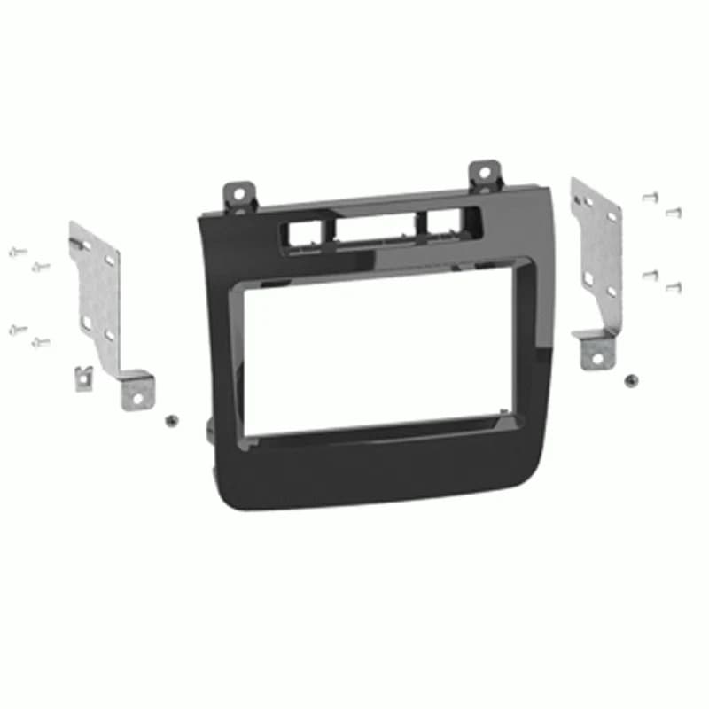 Metra Double-DIN Dash Kit for 2011-2014 Volkswagen Touareg, Gloss Black (95-9015HG) by Audiomotivez