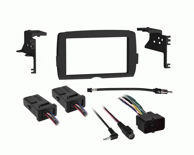 Metra Double-DIN Radio Kit for 2014-Up Harley-Davidson Touring Models (95-9700WR) by Audiomotivez