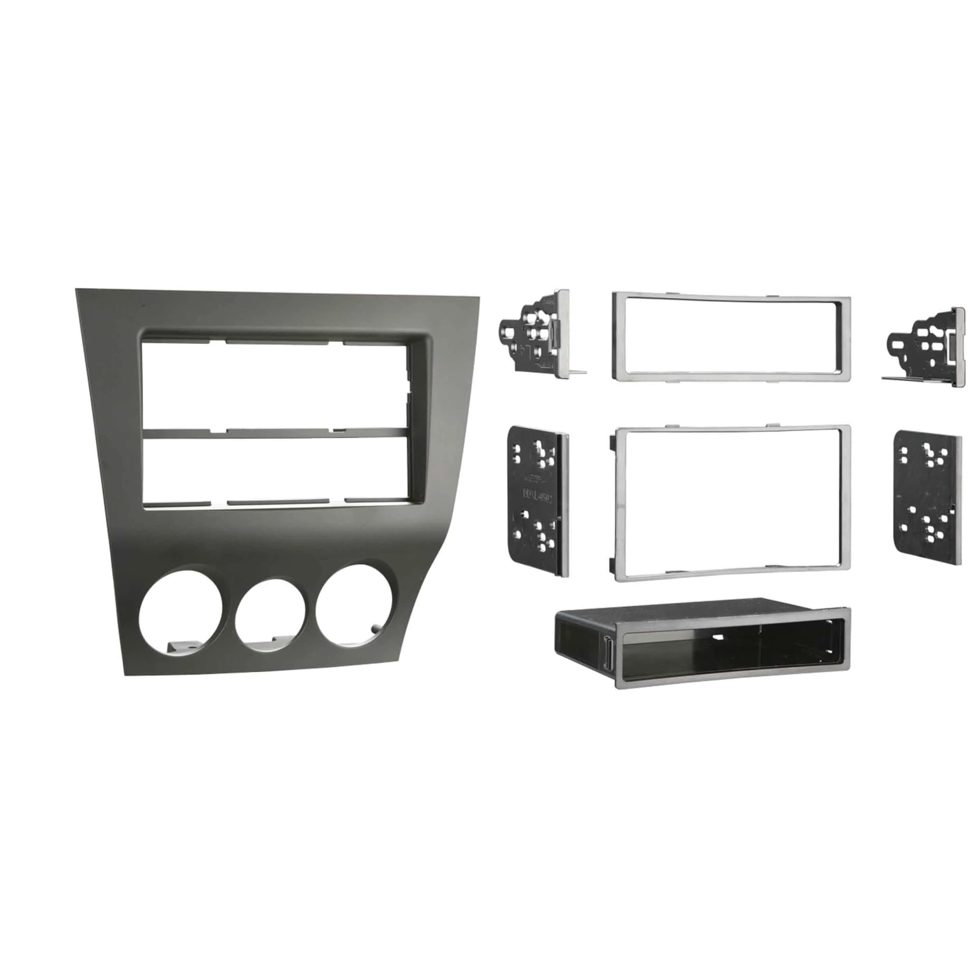 Metra Mazda RX-8 S/DDin Dash Kit (Matte Black) ('09 - '10) 99-7515B by Audiomotivez