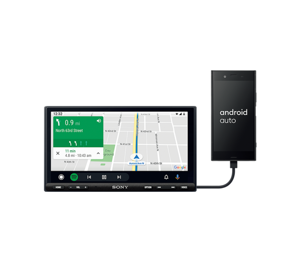 Sony XAV-AX7000 7" High Power Media Receiver with Android Auto and Apple Carplay