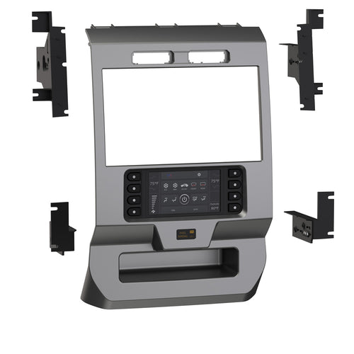 Metra Premium Ford Truck Pioneer 8" Dash Kit ('15 - '17) - Special Order   108-FD1CH by Audiomotivez
