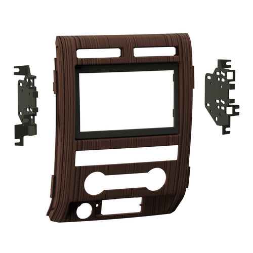 Metra Premium Ford F-150 Platinum w/o NAV DDin Dash Kit (Ash Satin) ('09 - '10)   95-5822AS by Audiomotivez