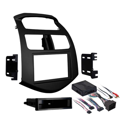 Metra Premium Chevrolet Spark S/DDin Dash Kit ('13 - up)   99-3309B by Audiomotivez