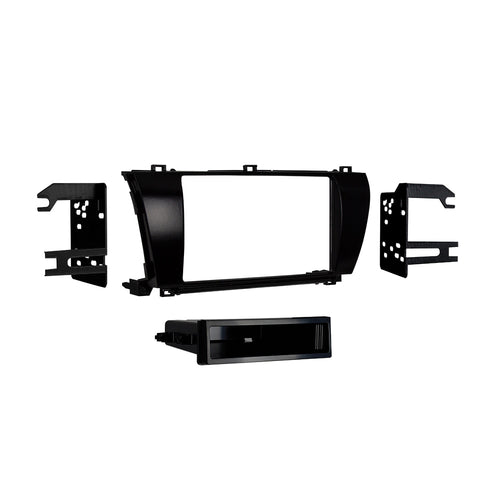Metra Toyota Corolla SDin Dash Kit (High Gloss Charcoal) ('14 - up)   99-8245CHG by Audiomotivez