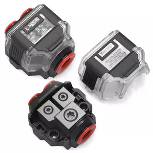 VDB1 T-Spec v12 Series Distribution Block - 1/0 Ga. In - (2) 1/0 Ga. Out by AMZ Distribution Ltd.