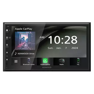 Kenwood S/DDin Mechless Receiver (6.8" - BT / CarPlay / AA / SXM Ready) by AMZ Distribution Ltd.