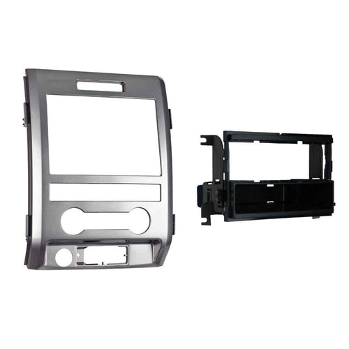 Metra Ford F-150 SDin Dash Kit (Smoked Satin) ('09 - up)   99-5820SS by Audiomotivez