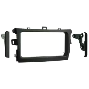 95-8223 Metra Toyota Corolla DDin Dash Kit (Black) ('09 - up) by AMZ Distribution Ltd.