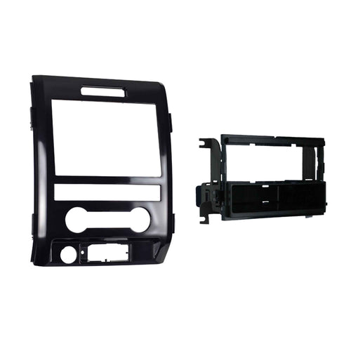 Metra Ford F-150 SDin Dash Kit (High Gloss Black) ('09 - up)   99-5820HG by Audiomotivez