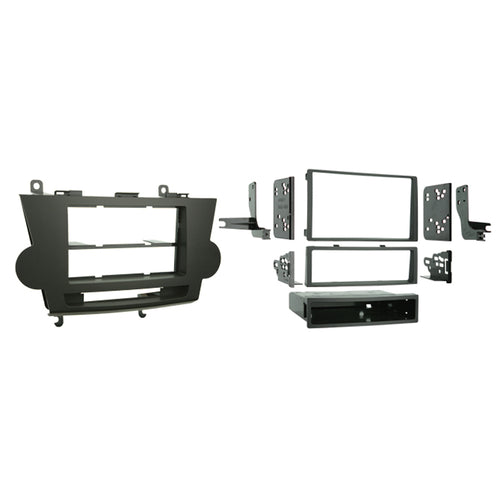 Metra Toyota Highlander S/DDin Dash Kit (Brown) ('08 - '12)   99-8222BR by Audiomotivez