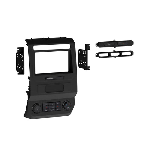 Metra Ford F-Series w/ Single Zone Climate Control DDin Dash Kit ('15 - '22)   95-5869CH by Audiomotivez
