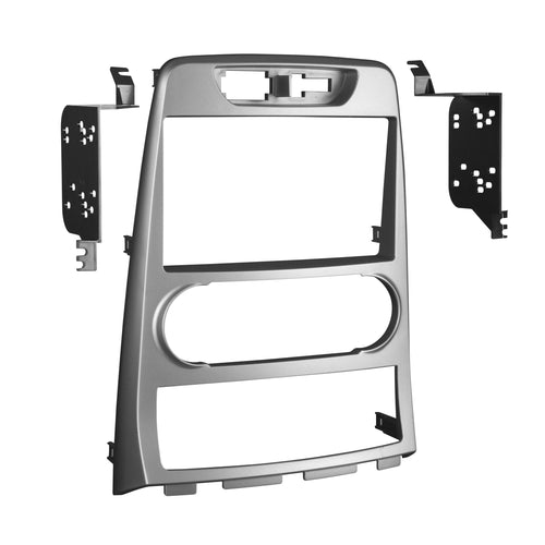 Metra Hyundai Genesis Coupe 2.0 DDin Dash Kit (Silver) (2010)   95-7339S by Audiomotivez
