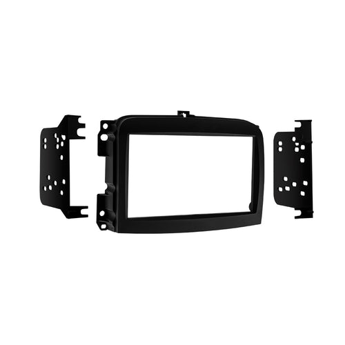 Metra Fiat 500L DDin Dash Kit ('14 - up)   95-6521B by Audiomotivez