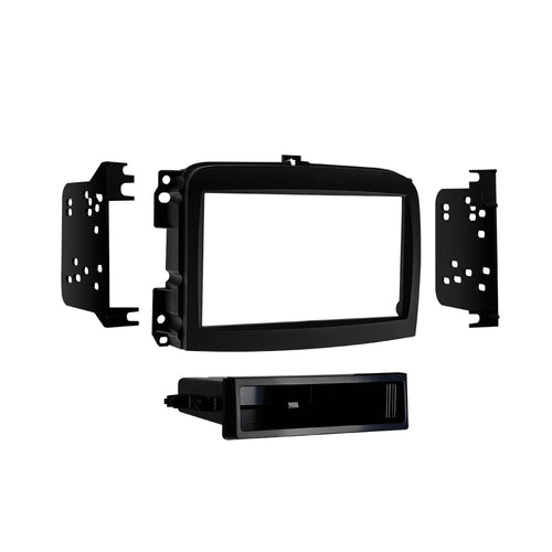 Metra Fiat 500L SDin Dash Kit ('14 - up)   99-6521B by Audiomotivez