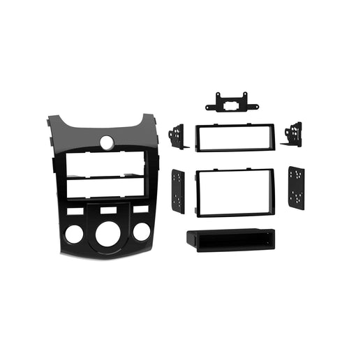 Metra Kia Forte S/DDin Dash Kit (High Gloss Black) ('10 - up)   99-7338HG by Audiomotivez
