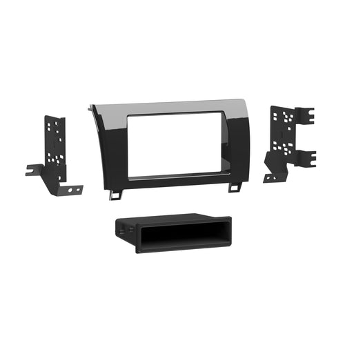 Metra Toyota Tundra & Sequoia S/DDin Dash Kit (High Gloss Charcoal) ('07 - '09)   99-8220CHG by Audiomotivez