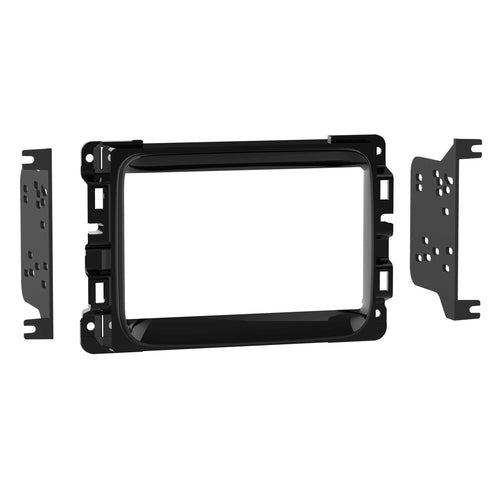 Metra Chrysler / Jeep / RAM DDin Dash Kit (High Gloss Black) ('13 - up)   95-6518HG by Audiomotivez