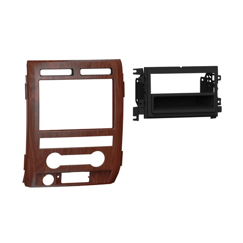 Metra Premium Ford F-150 Lariat SDin Dash Kit (Milano Maple) ('09 - '10)   99-5822MM by Audiomotivez