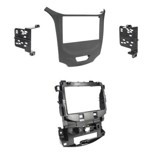 Metra Chevrolet Cruze DDin Dash Kit (Matte Black) ('16 - up)   95-3020B by Audiomotivez