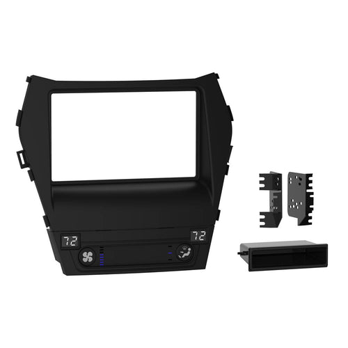 Metra Premium Hyundai Santa Fe / Sport w/o NAV S/DDin Dash Kit ('17 - '18)   99-7385B by Audiomotivez