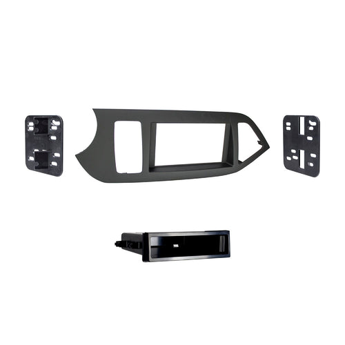 Metra Kia Picanto S/DDin Dash Kit ('15 - up)   99-7370B by Audiomotivez