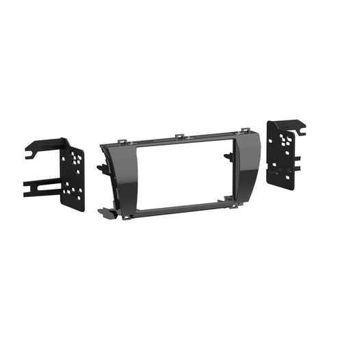 Metra Toyota Corolla DDin Dash Kit (High Gloss Charcoal) ('14 - up)   95-8245CHG by Audiomotivez