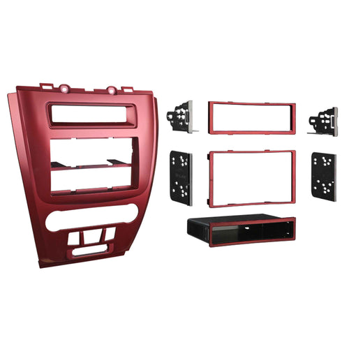 Metra Ford Fusion / Mercury Milan S/DDin Dash Kit (Red) ('10 - '11)   99-5821R by Audiomotivez