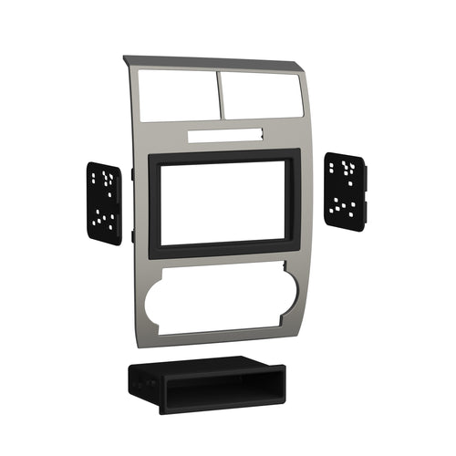 Metra Dodge Charger / Magnum S/DDin Dash Kit (Silver) ('05 - '07)   99-6519S by Audiomotivez