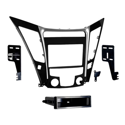 Metra Hyundai Sonata (w/o NAV) S/DDin Dash Kit ('11 - up)   99-7342 by Audiomotivez