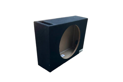ASHALLOWV10 Subwoofer Enclosure Carpet Single 10" Shallow Vented Truck Box by King